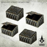 TABLETOP SCENICS Hive City Street Dumpsters - Gap Games