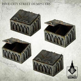 TABLETOP SCENICS Hive City Street Dumpsters - Gap Games
