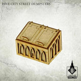 TABLETOP SCENICS Hive City Street Dumpsters - Gap Games