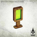 TABLETOP SCENICS Hive City Street Holograms - Gap Games