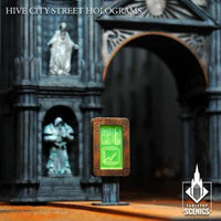 TABLETOP SCENICS Hive City Street Holograms - Gap Games