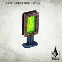 TABLETOP SCENICS Hive City Street Holograms - Gap Games