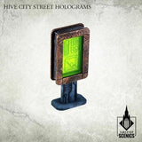 TABLETOP SCENICS Hive City Street Holograms - Gap Games