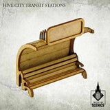 TABLETOP SCENICS Hive City Transit Stations - Gap Games