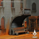 TABLETOP SCENICS Hive City Transit Stations - Gap Games