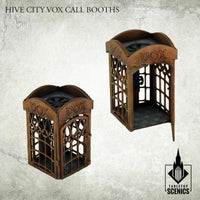 TABLETOP SCENICS Hive City Vox Call Booths - Gap Games