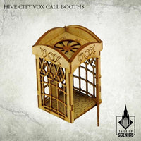 TABLETOP SCENICS Hive City Vox Call Booths - Gap Games