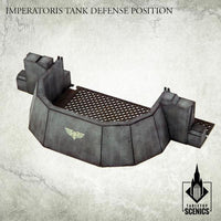 TABLETOP SCENICS Imperatoris Tank Defense Position - Gap Games