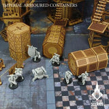 TABLETOP SCENICS Imperial Armoured Containers - Gap Games