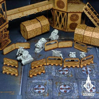TABLETOP SCENICS Imperial Barricade Set - Gap Games