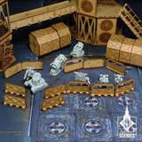 TABLETOP SCENICS Imperial Barricade Set - Gap Games