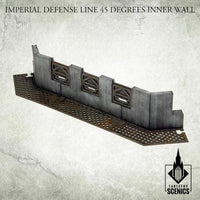 TABLETOP SCENICS Imperial Defense Line: 45° Inner Wall - Gap Games