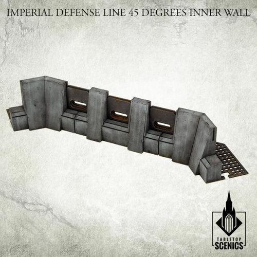 TABLETOP SCENICS Imperial Defense Line: 45° Inner Wall - Gap Games