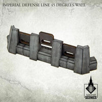 TABLETOP SCENICS Imperial Defense Line: 45° Wall - Gap Games