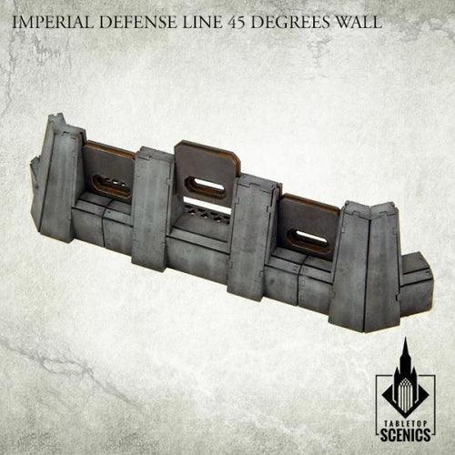 TABLETOP SCENICS Imperial Defense Line: 45° Wall - Gap Games