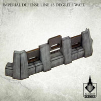 TABLETOP SCENICS Imperial Defense Line: 45° Wall - Gap Games