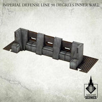 TABLETOP SCENICS Imperial Defense Line: 90° Inner Wall - Gap Games