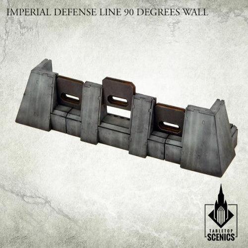 TABLETOP SCENICS Imperial Defense Line: 90° Wall - Gap Games