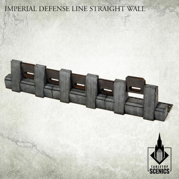 TABLETOP SCENICS Imperial Defense Line: Straight Wall - Gap Games
