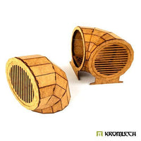 TABLETOP SCENICS Industrial Pipe - 90 Degrees - Gap Games