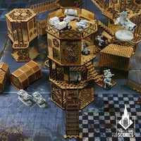 TABLETOP SCENICS Industrial Platform - Medium - Gap Games