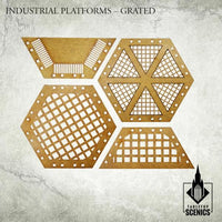 TABLETOP SCENICS Industrial Platforms - Grated - Gap Games