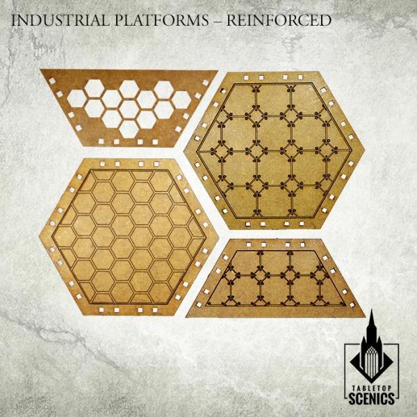 TABLETOP SCENICS Industrial Platforms - Reinforced - Gap Games