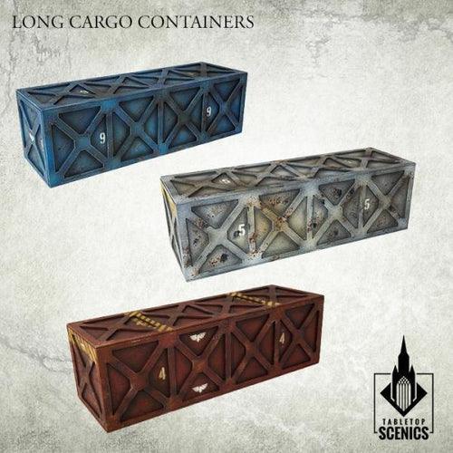 TABLETOP SCENICS Long Cargo Containers (3) - Gap Games