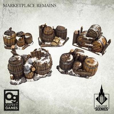 TABLETOP SCENICS Marketplace Remains (Frostgrave) (5) - Gap Games