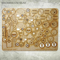 TABLETOP SCENICS Mechanicum Signs - Gap Games