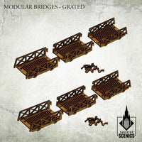 TABLETOP SCENICS Modular Bridges: Grated - Gap Games
