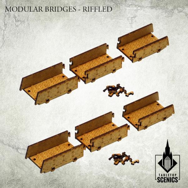 TABLETOP SCENICS Modular Bridges: Riffled - Gap Games