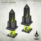 TABLETOP SCENICS Nekropolis: Immortal City - Energy Obelisks (2) - Gap Games