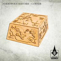 TABLETOP SCENICS Nekropolis: Immortal City - Nekropolis Mastaba - Corner - Gap Games