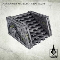 TABLETOP SCENICS Nekropolis: Immortal City - Nekropolis Mastaba - Wide Stairs - Gap Games