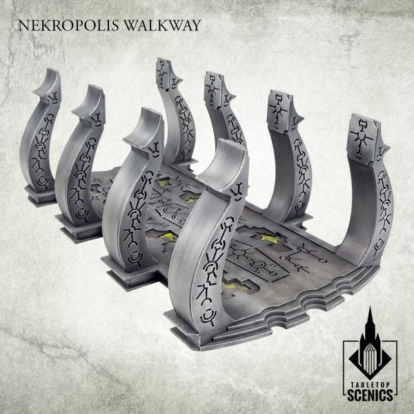 TABLETOP SCENICS Nekropolis: Immortal City - Nekropolis Walkway - Gap Games