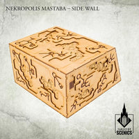 TABLETOP SCENICS Nekropolis Mastaba - Side Wall - Gap Games
