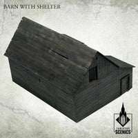 TABLETOP SCENICS Poland 1939 Barn with Shelter - Gap Games