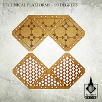 TABLETOP SCENICS Technical Platforms - 90 Degrees - Gap Games
