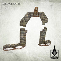 TABLETOP SCENICS Village Gates - Gap Games