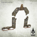 TABLETOP SCENICS Village Gates - Gap Games