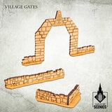 TABLETOP SCENICS Village Gates - Gap Games