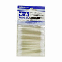 Tamiya Craft Cotton Swab - Round/Flat 50pcs - Gap Games