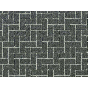 Tamiya Diorama Material Sheet - Grey Coloured Brick - Gap Games