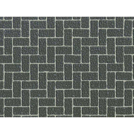 Tamiya Diorama Material Sheet - Grey Coloured Brick - Gap Games