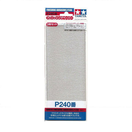 Tamiya Finishing Abrasives P240*3 - Gap Games