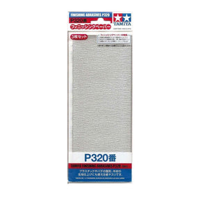 Tamiya Finishing Abrasives P320*3 - Gap Games