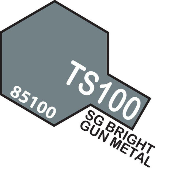 TAMIYA TS-100 SG BRIGHT GUN METAL - Gap Games