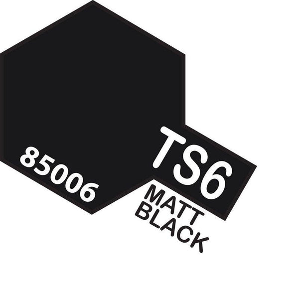 TAMIYA TS-6 MATT BLACK - Gap Games