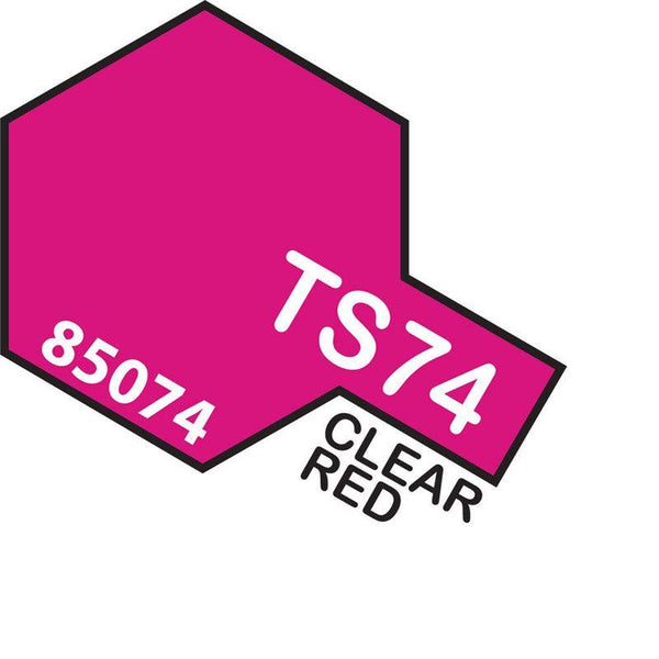 TAMIYA TS-74 CLEAR RED - Gap Games